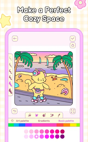 My Cute Friends: Coloring Book screenshot 9