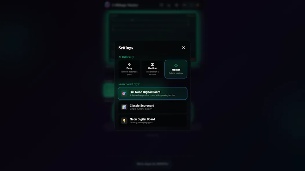 Offline Cribbage Master Ai screenshot 25