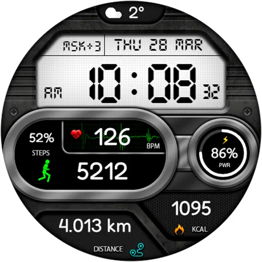 DIGI SARTUM URX54 Watch face screenshot 15