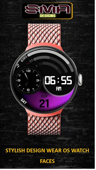 RainbowChrono WatchFace SAM-29 screenshot 3