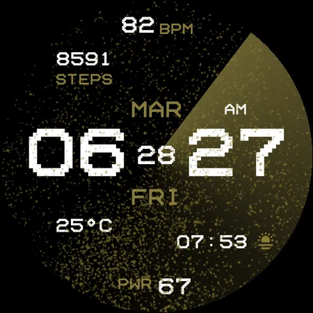 Night Force Watch Face screenshot 8