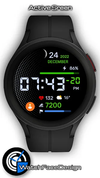 WaTchG010: Digital watch face screenshot 3