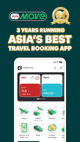 AirAsia MOVE: Flights & Hotels screenshot 1