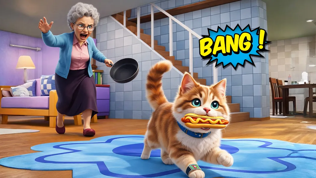 I Am Naughty Cat Simulator screenshot 2