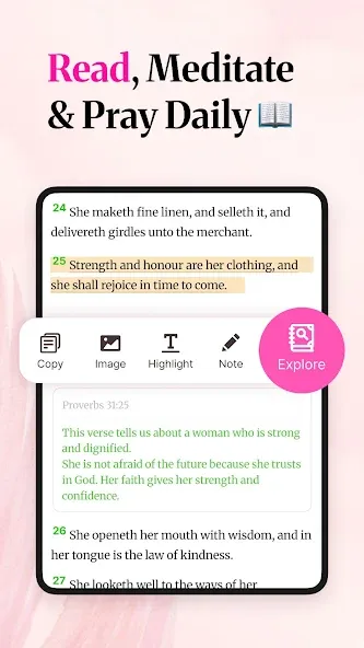 Bible For Women-Holy Bible KJV screenshot 10
