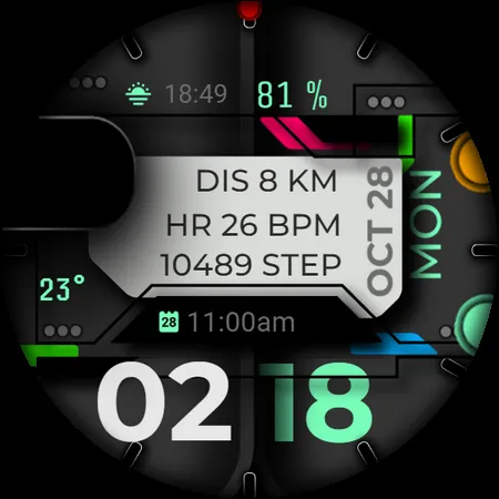 Watch Face H9 screenshot 11