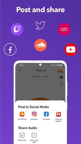 Dolby On: Record Audio & Music screenshot 7