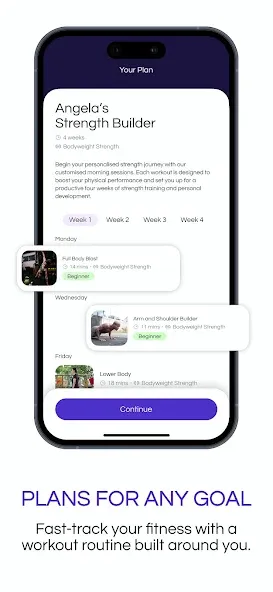 WithU: Personalised fitness screenshot 2