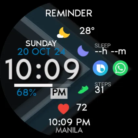 Digital Dashboard Watch Face screenshot 12