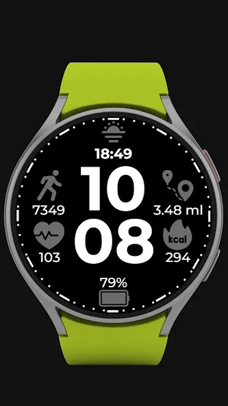 CC Clean 18 Watch Face screenshot 7