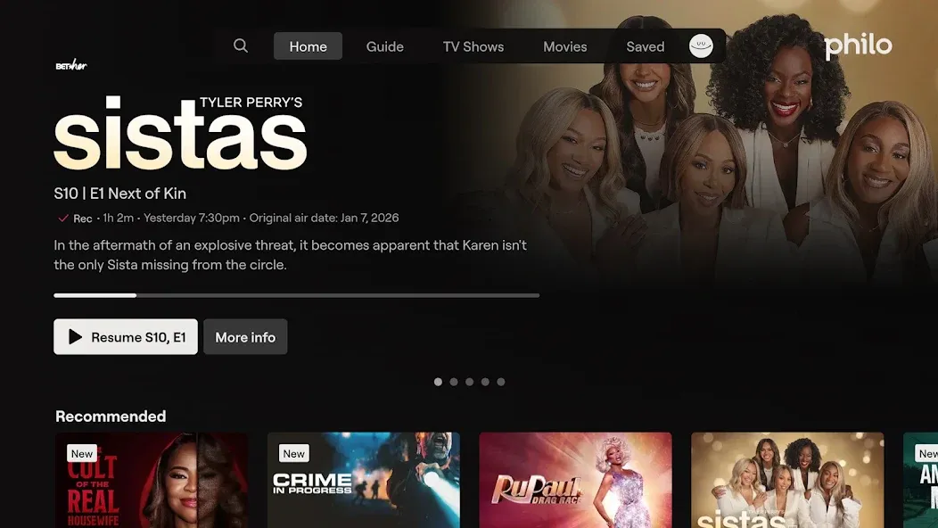 Philo: Shows, Movies, Live TV. screenshot 21