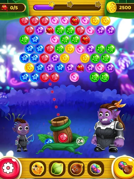 Flower Games - Bubble Pop screenshot 21