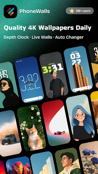 4K Wallpapers - PhoneWalls screenshot 1