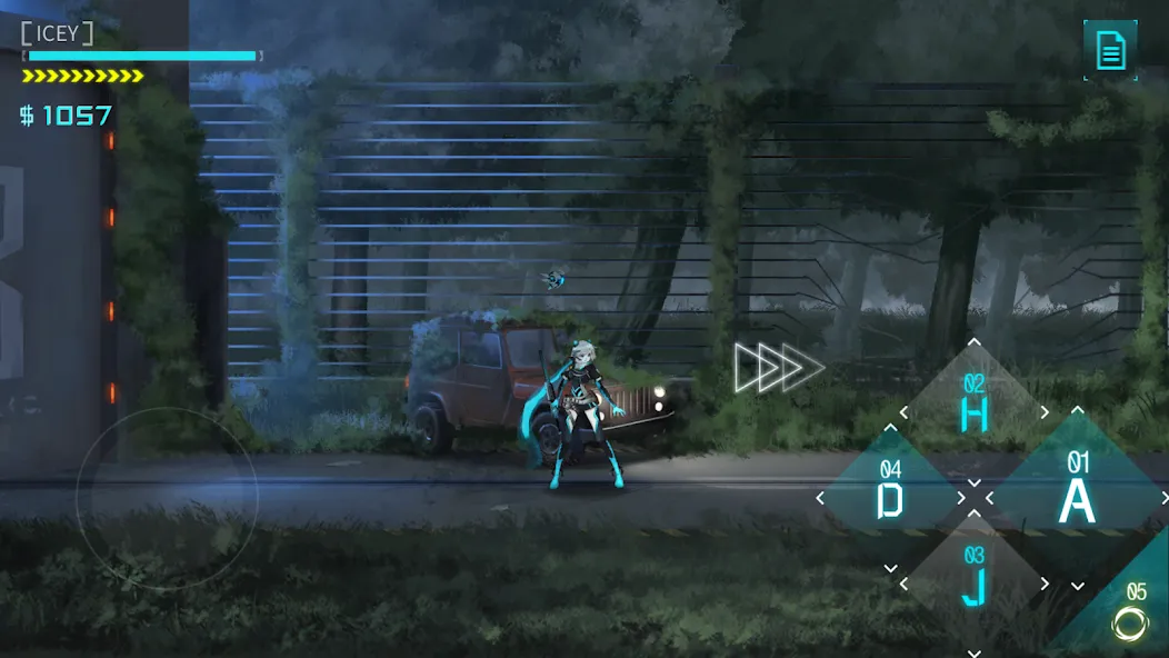 ICEY screenshot 1