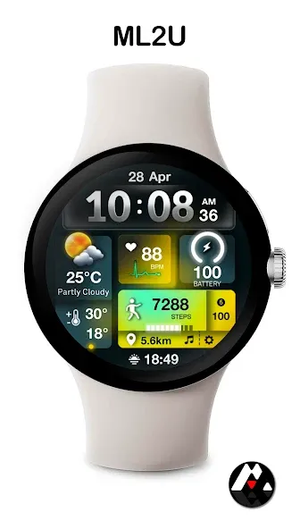 ML2U 241 Watch Face screenshot 4