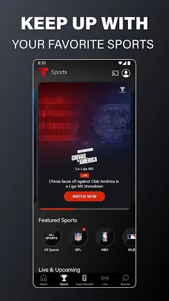 Telemundo: Series y TV en vivo screenshot 6
