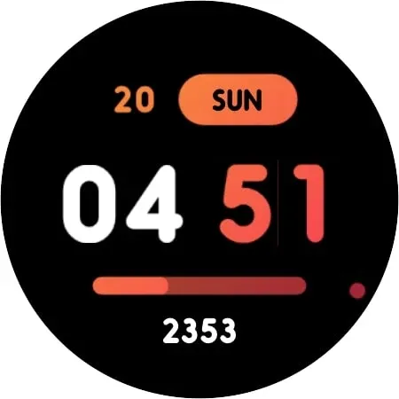 Color Pop Wear OS screenshot 3