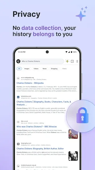 Qwant – Search engine screenshot 3