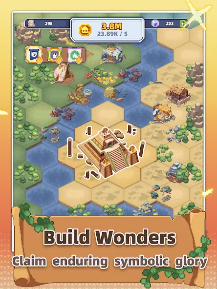 Pixel Civilization: Idle Game screenshot 10