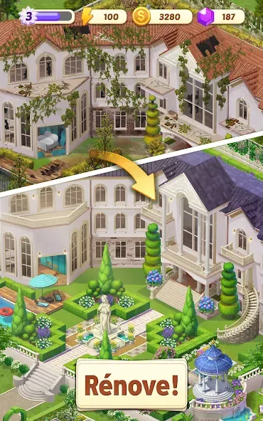 Merge Manor : Sunny House screenshot 8