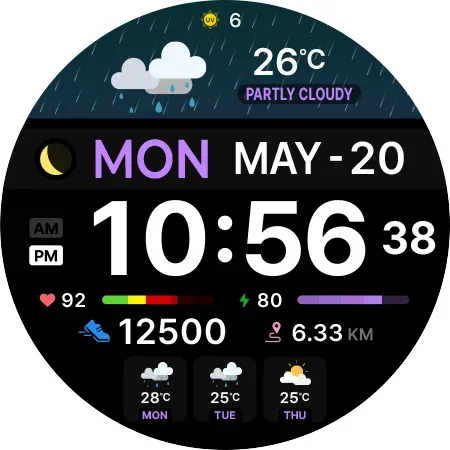 SamWatch Weather Simple 3 screenshot 34