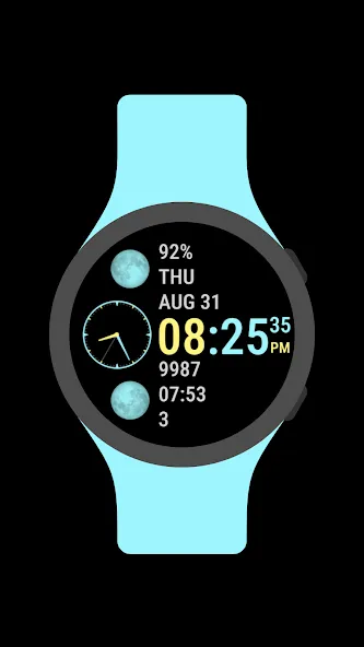 Hybrid Watch Face screenshot 1