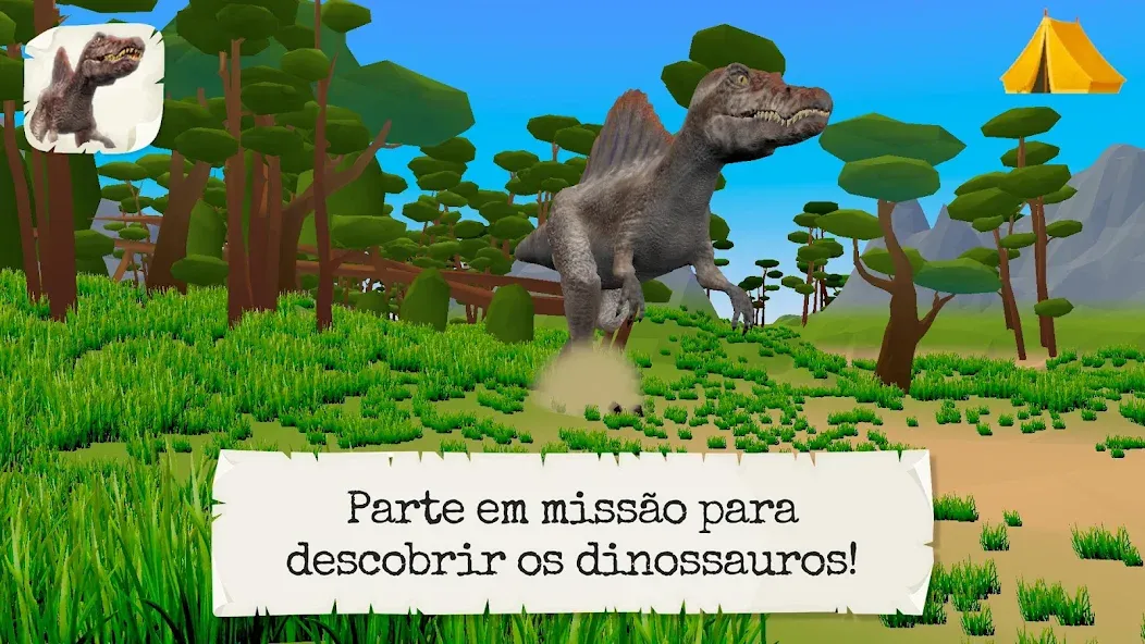 Dinossauro Jogo Educacional VR screenshot 1