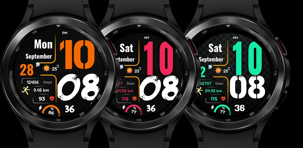 FSW314 Digital Watch Face screenshot 12