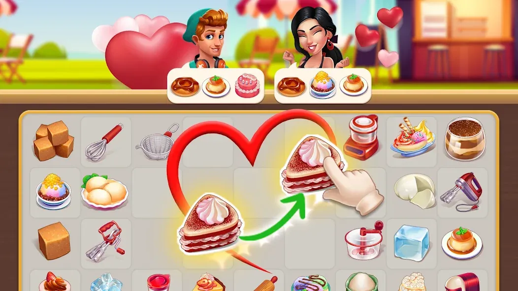 Merge Love - Happy cook screenshot 7