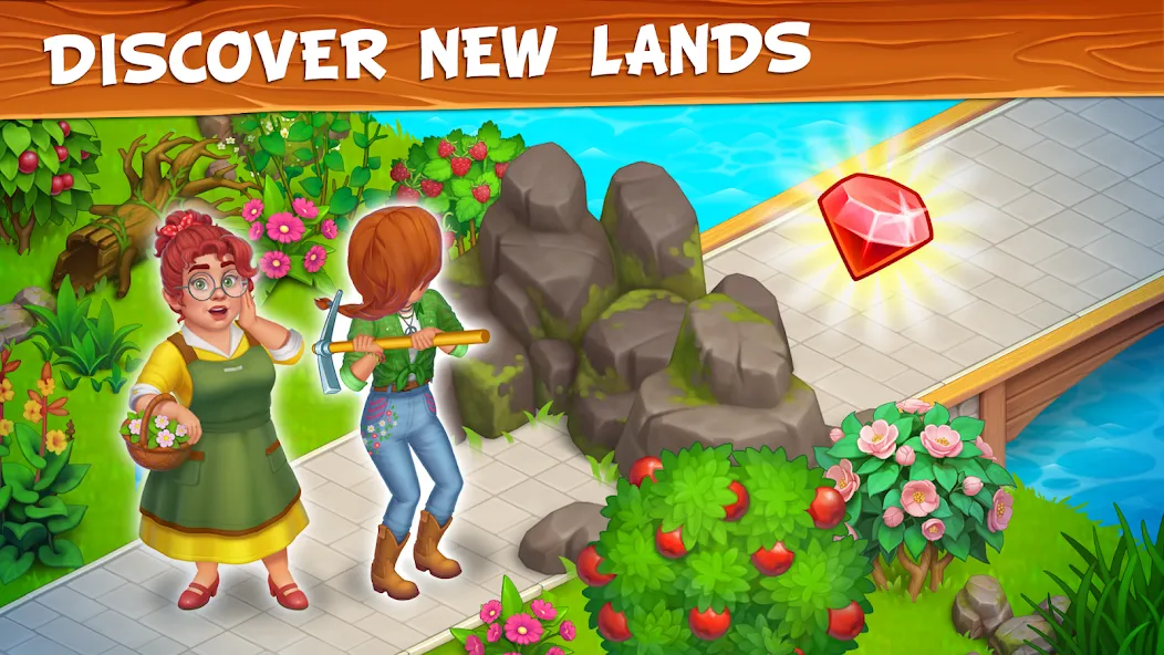 Farm Town: Farming Merge Story screenshot 3