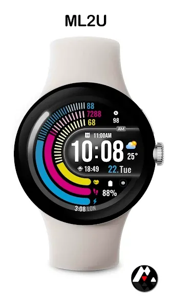 ML2U 184 Watch Face screenshot 4