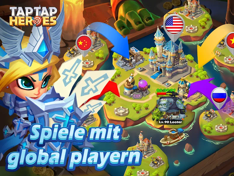 Taptap Heroes:ldle RPG screenshot 14