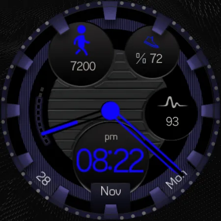 W-Design WOS019 - Watch Face screenshot 6