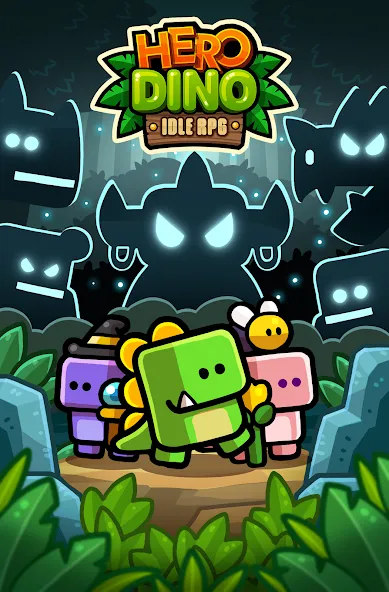 Hero Dino: Idle RPG screenshot 1
