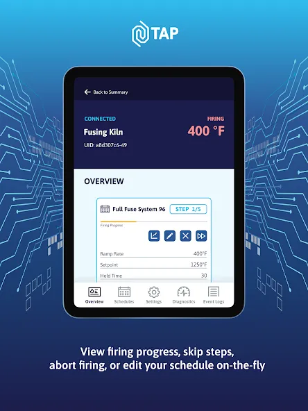 TAP Kiln Control Mobile screenshot 14