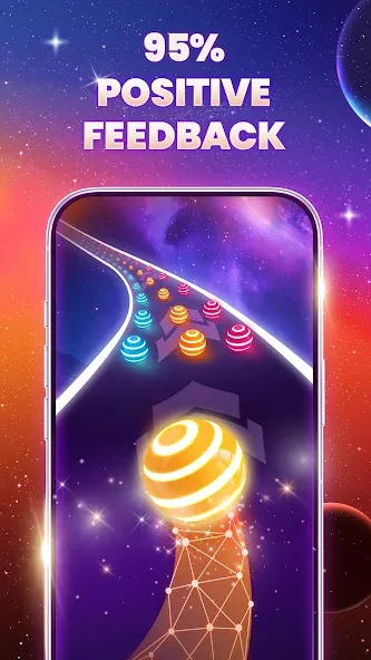 Dancing Road Color Balls Match screenshot 4