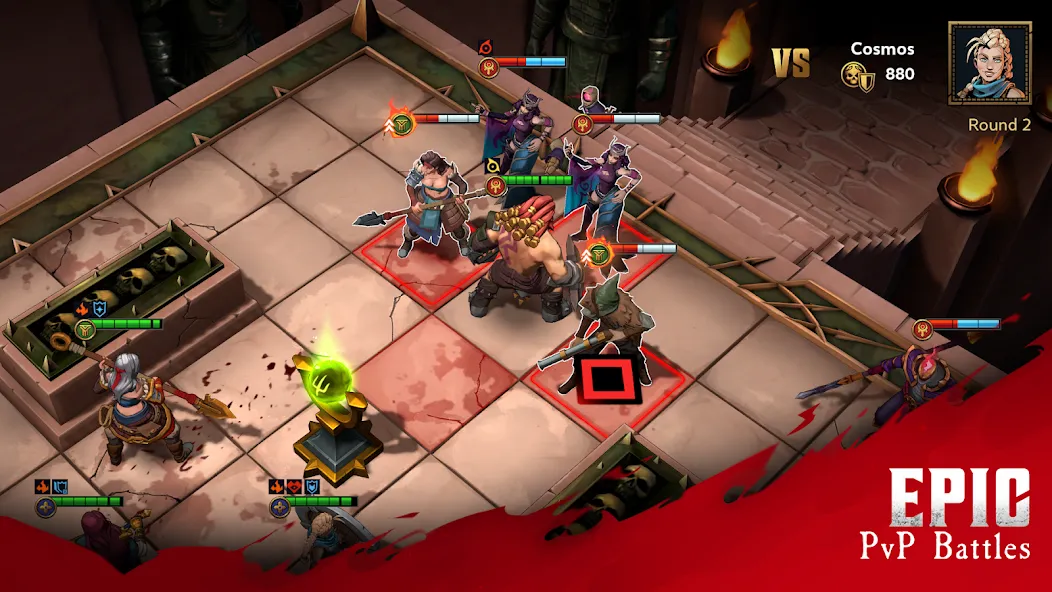 Grimguard Tactics: Fantasy RPG screenshot 4