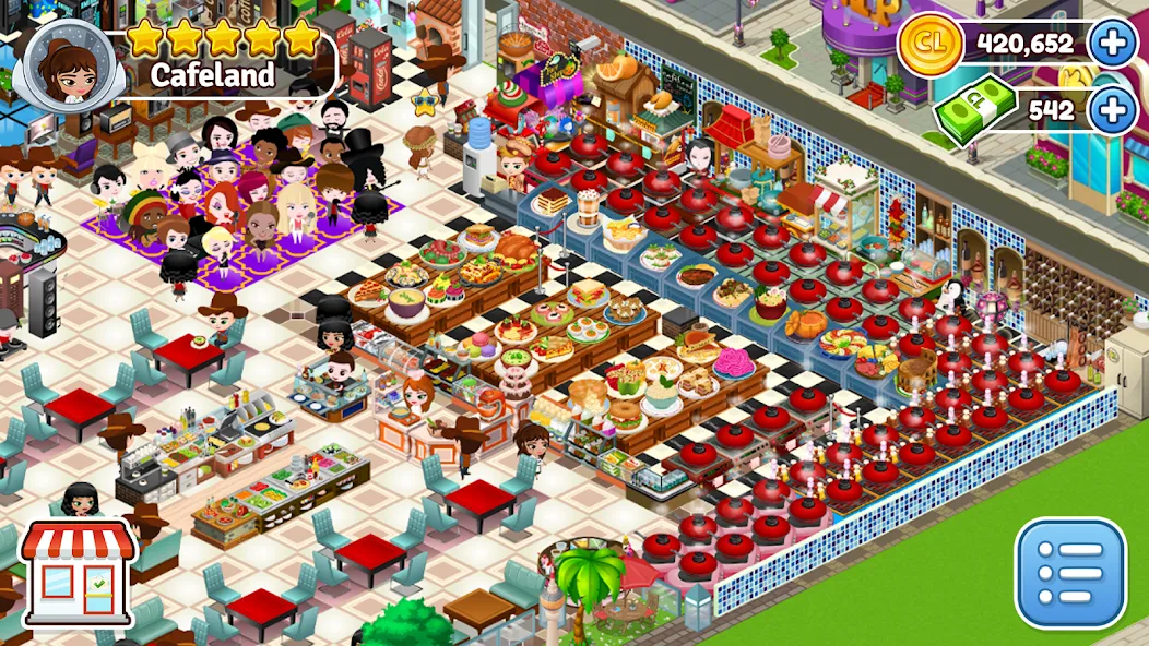 Cafeland - Jogo de Restaurante screenshot 7