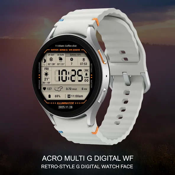 ACRO Multi G Digital Watchface screenshot 7