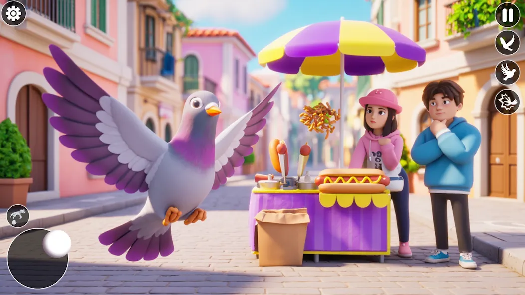 I am Crazy Bird Simulator 3D screenshot 2