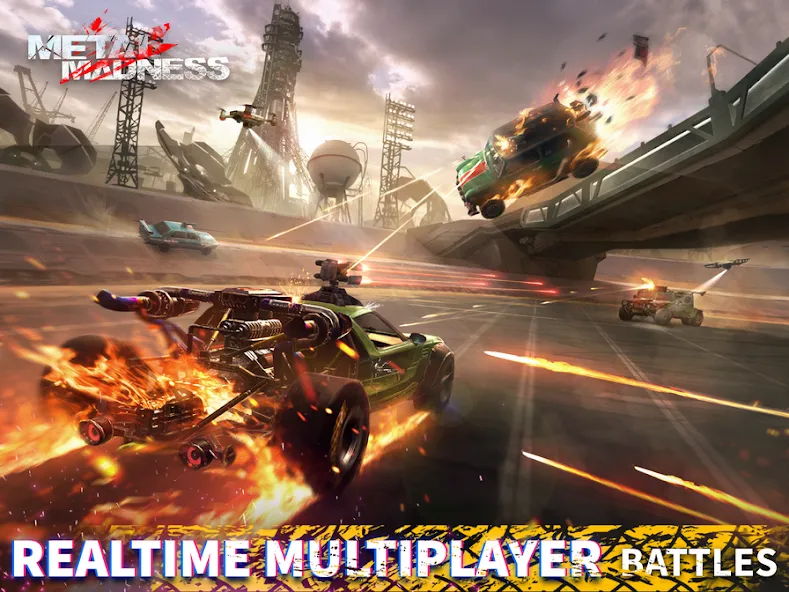 METAL MADNESS PvP: Car Shooter screenshot 11