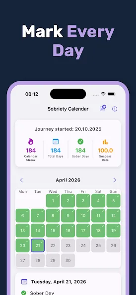 Sober Tracker: Quit Alcohol screenshot 5