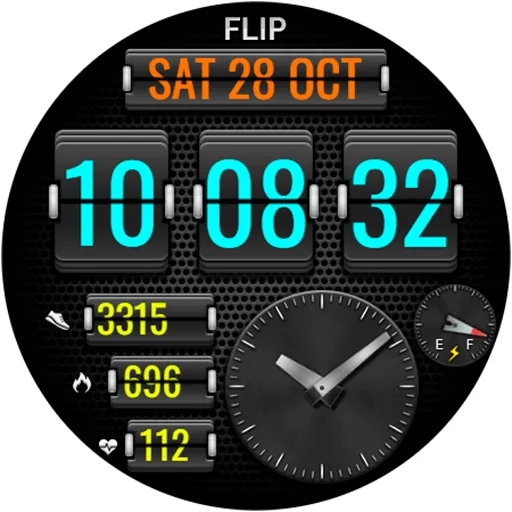 DIGI FLIP URX16 Watch face screenshot 19