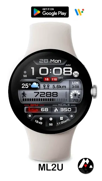 ML2U 247 Watch Face screenshot 23