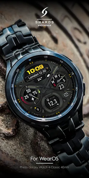 SH047 Watch Face, WearOS watch screenshot 3