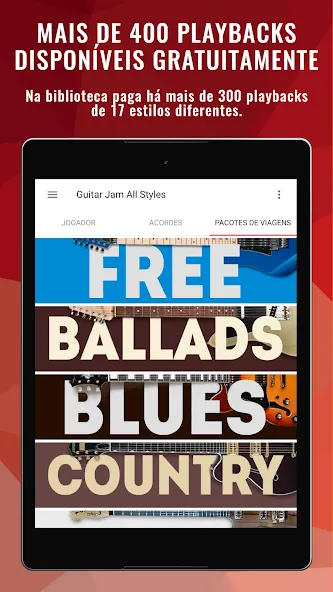 Backing Tracks Guitar Jam Pro screenshot 15