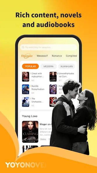 YoYo Novel screenshot 1