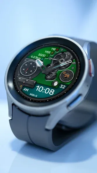 Hybrid GIIS URX78 Watch face screenshot 5