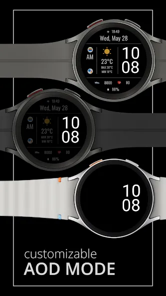DADAM105: Weather Watch Face screenshot 4