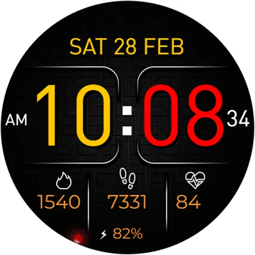 Digital KAIRO Watch face screenshot 19